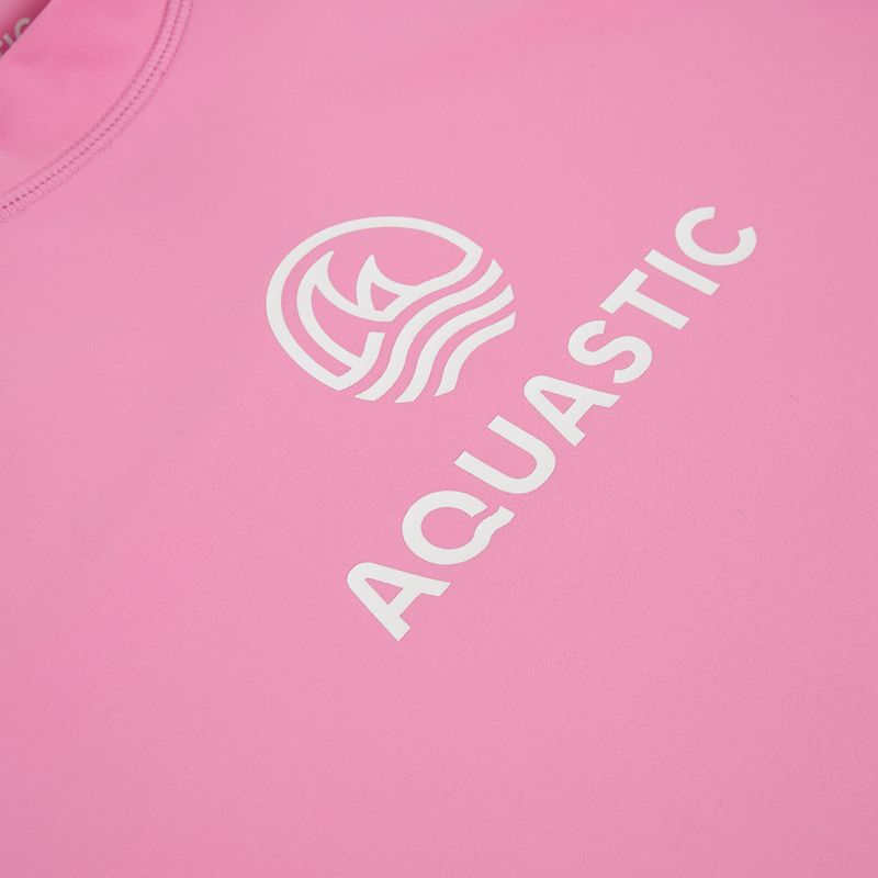 Maglietta per bambini AQUASTIC Rimos UV 50+ UPF pink 3