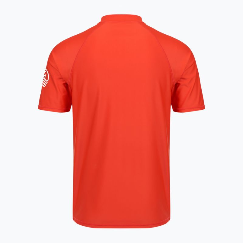 Maglietta da uomo AQUASTIC Rimos UV 50+ UPF orange 2