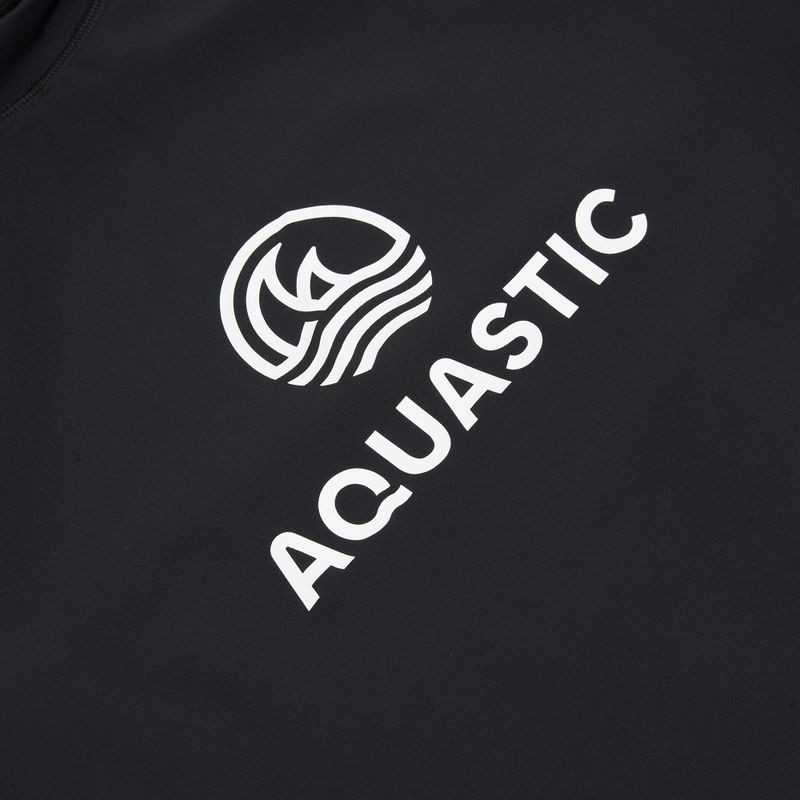 T-shirt da uomo AQUASTIC Rimos UV 50+ UPF black 9