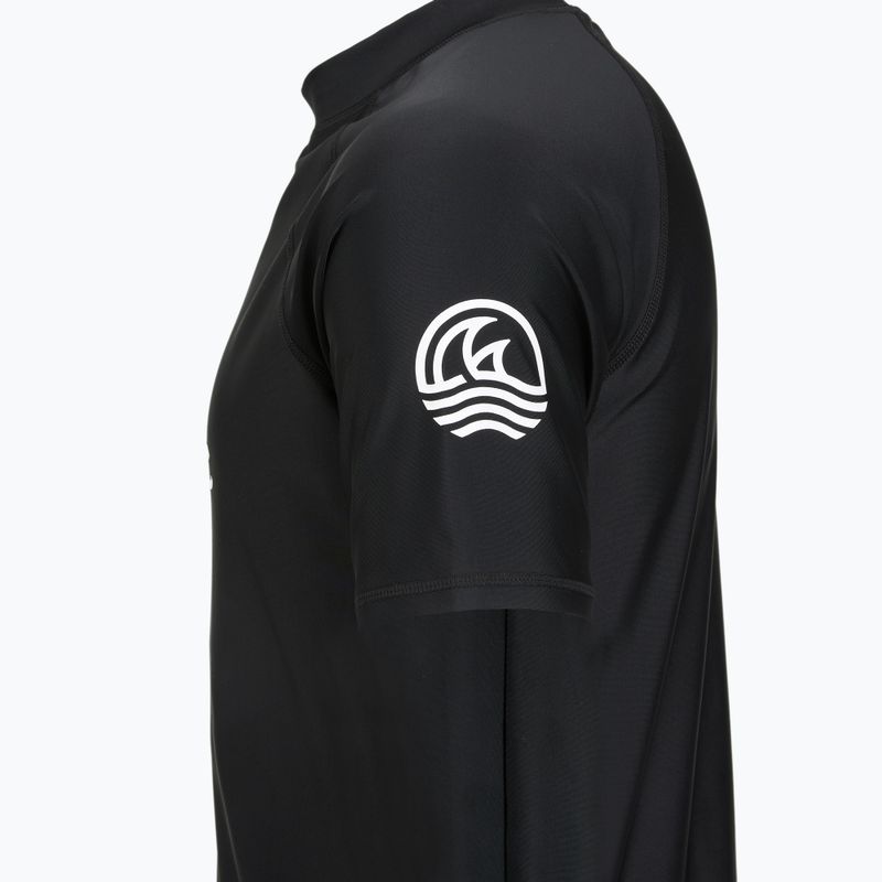 T-shirt da uomo AQUASTIC Rimos UV 50+ UPF black 11