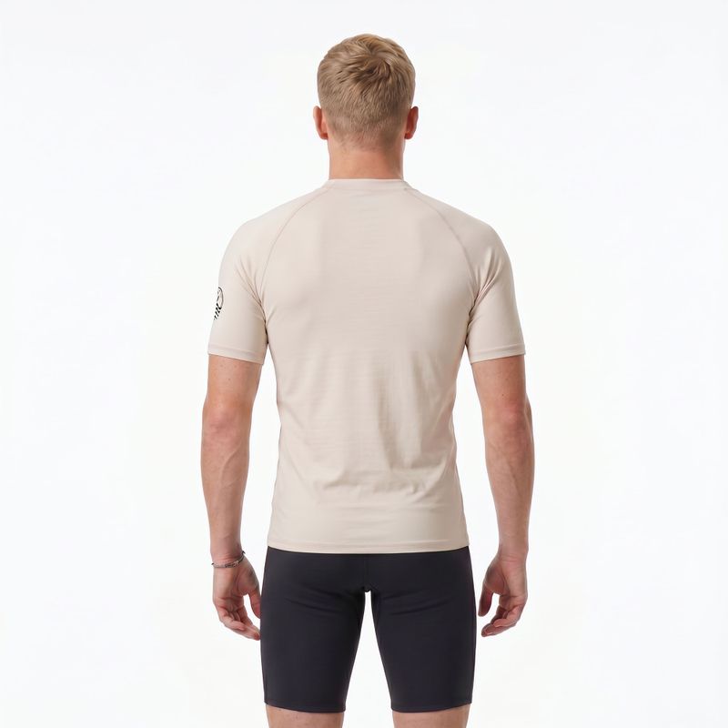 Maglietta da uomo AQUASTIC Rimos UV 50+ UPF beige 3