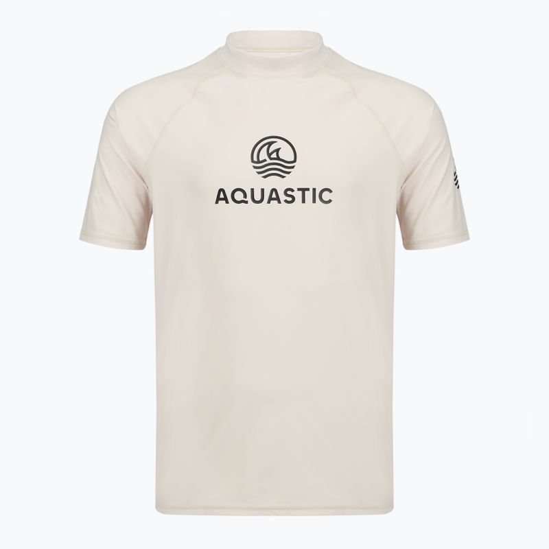 Maglietta da uomo AQUASTIC Rimos UV 50+ UPF beige 6