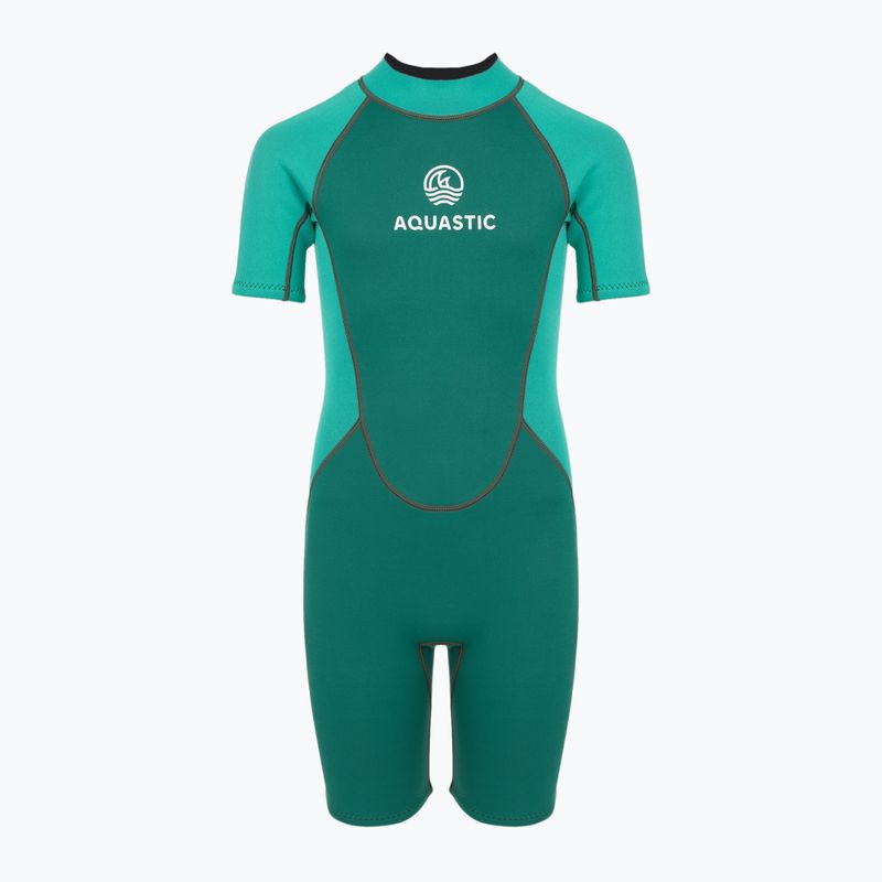Muta da nuoto per bambini AQUASTIC Wavey Jrg 2 mm turchese 3