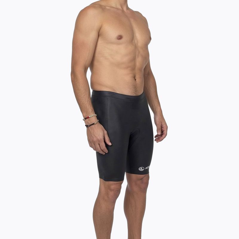 Pantaloncini in neoprene da uomo AQUASTIC OceanFlex 5/3 mm GLIDE SKIN nero 5