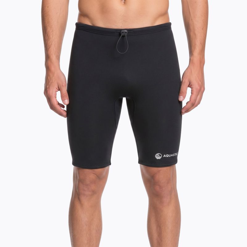 Pantaloncini in neoprene da uomo AQUASTIC SeaFlex 2.0 mm black 3