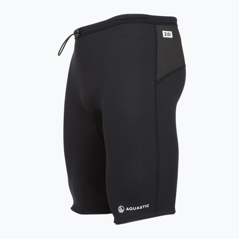 Pantaloncini in neoprene da uomo AQUASTIC SeaFlex 2.0 mm nero 7