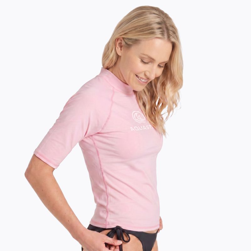 Maglietta da donna AQUASTIC Rimos WMNS UV 50+ UPF pink 4