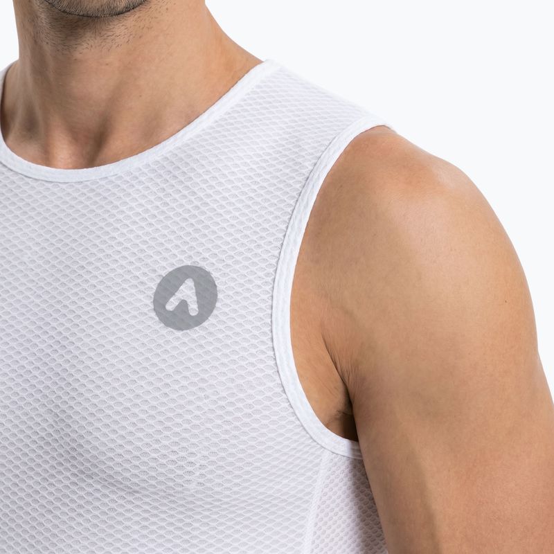 Canottiera ciclismo uomo ATTABO Essential 2 pcs. white 4