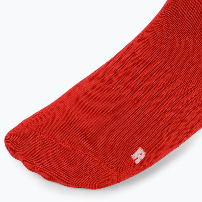 Calzettoni da calcio per bambini OneTeam Precision football socks red 4
