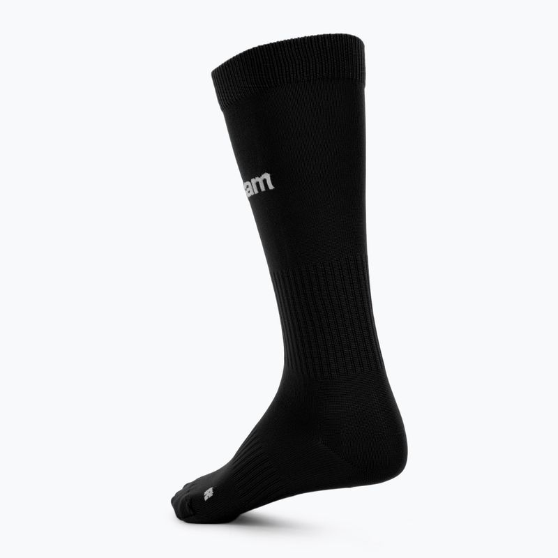 Calze da calcio per bambini OneTeam Precision football socks set 2-pack nero 2