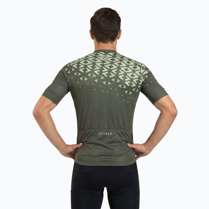 Maglia da ciclismo uomo ATTABO Tevi green 2