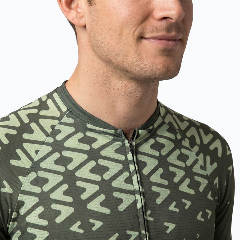 Maglia da ciclismo uomo ATTABO Tevi green 3