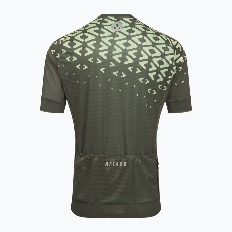 Maglia da ciclismo uomo ATTABO Tevi green 2