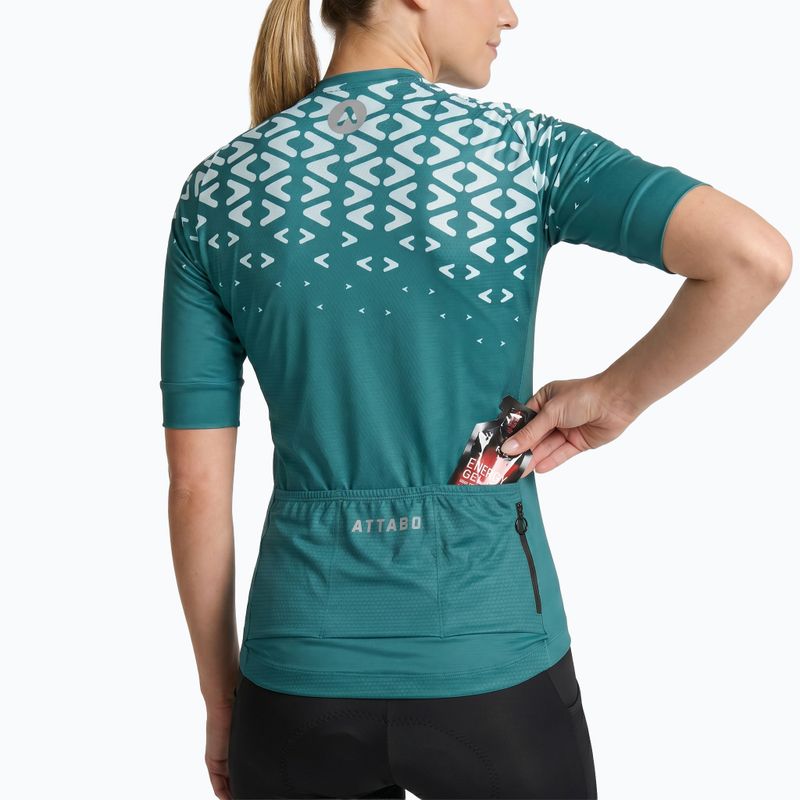 Maglia da ciclismo donna ATTABO Tevi WMNS green 4