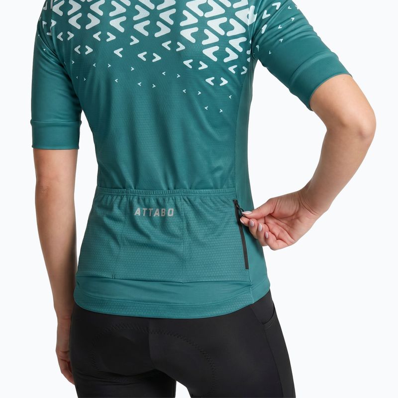 Maglia da ciclismo donna ATTABO Tevi WMNS green 5