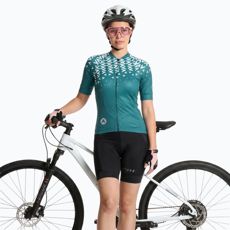 Maglia da ciclismo donna ATTABO Tevi WMNS green 6