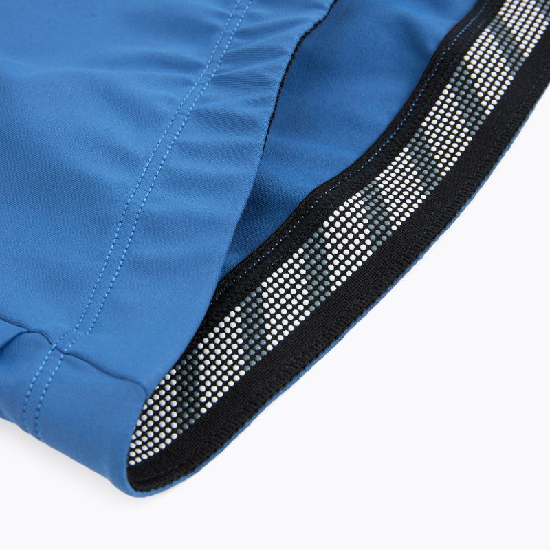 Maglietta da ciclismo per bambini ATTABO TEVRA JR con zip corta blu 12