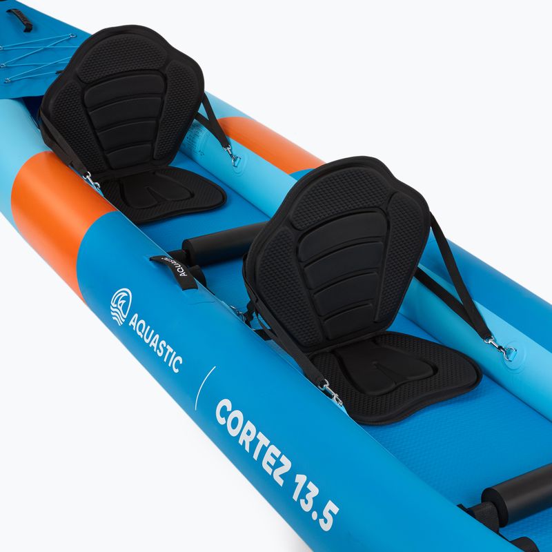 AQUASTIC Cortez 13'5" 410 cm blu kayak gonfiabile per 2 persone 6