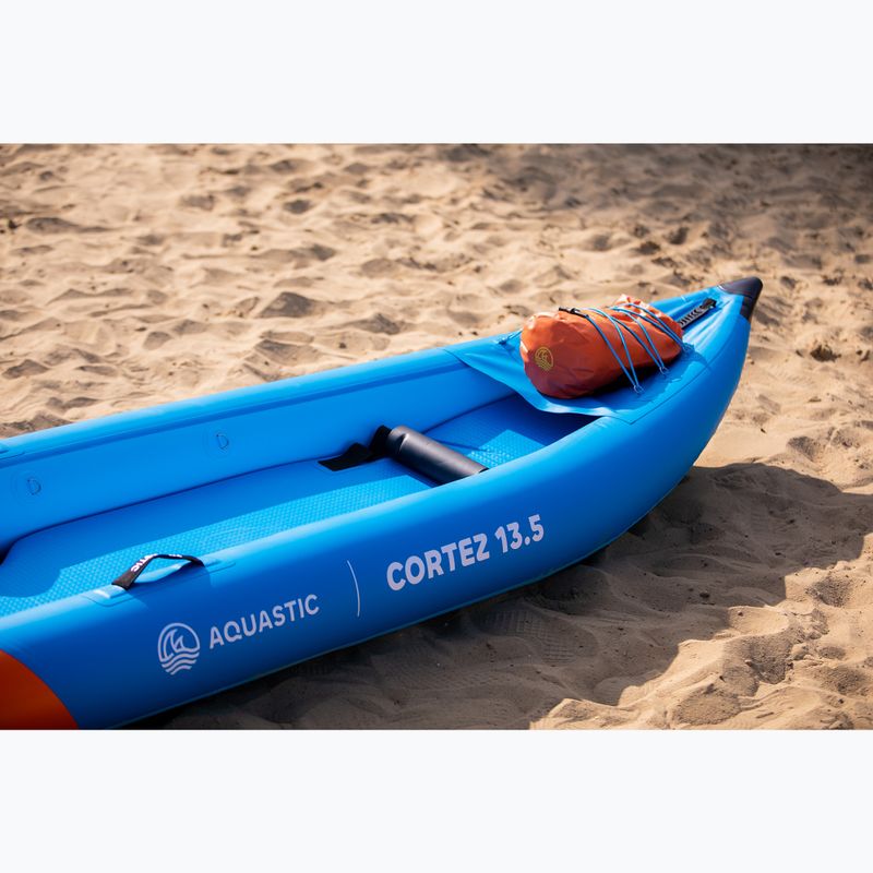 AQUASTIC Cortez 13'5" 410 cm blu kayak gonfiabile per 2 persone 21