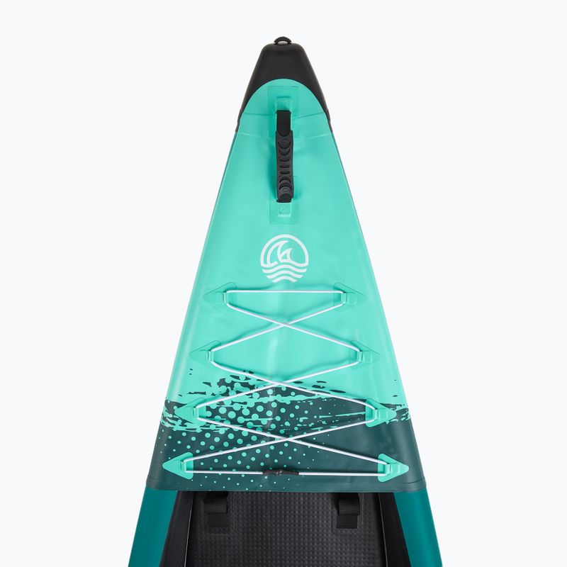 AQUASTIC Cortez 13'9" 420 cm verde kayak gonfiabile ad alta pressione per 2 persone 5