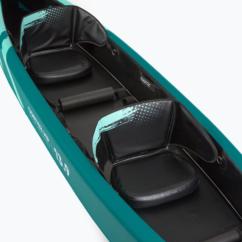 AQUASTIC Cortez 13'9" 420 cm verde kayak gonfiabile ad alta pressione per 2 persone 6