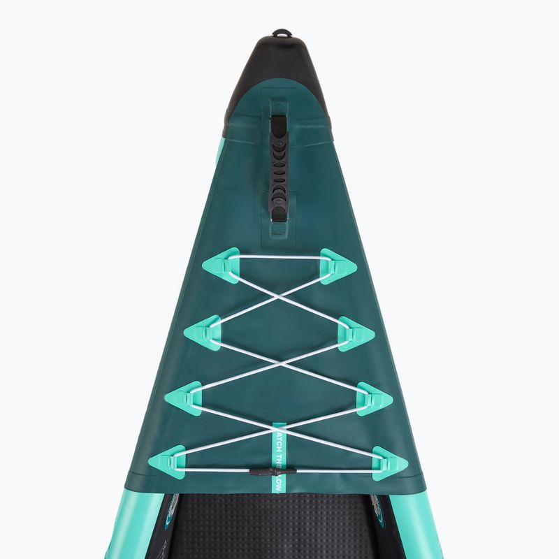 AQUASTIC Cortez 13'9" 420 cm verde kayak gonfiabile ad alta pressione per 2 persone 9