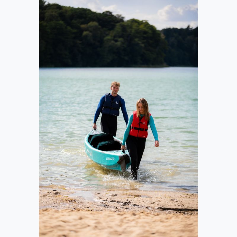 AQUASTIC Cortez 13'9" 420 cm verde kayak gonfiabile ad alta pressione per 2 persone 20