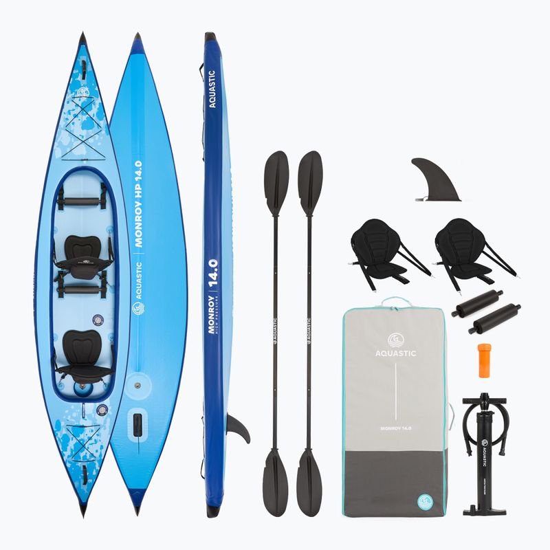 AQUASTIC Monroy 14'0" 427 cm blu kayak/SUP ibrido
