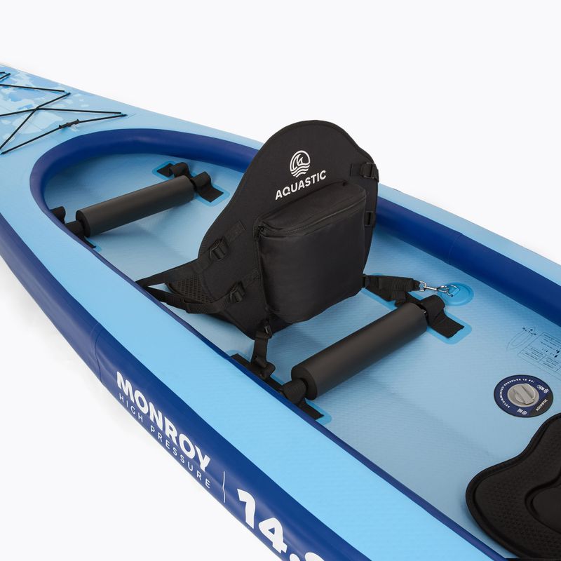 AQUASTIC Monroy 14'0" 427 cm blu kayak/SUP ibrido 6