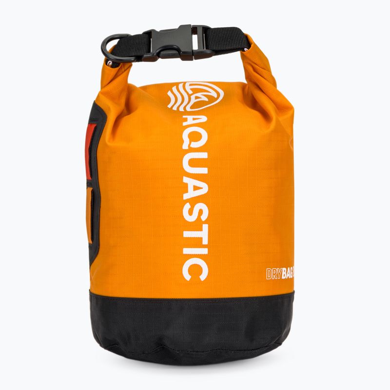 Borsa impermeabile AQUASTIC Dry Bag 8 l Nylon/TPU arancione