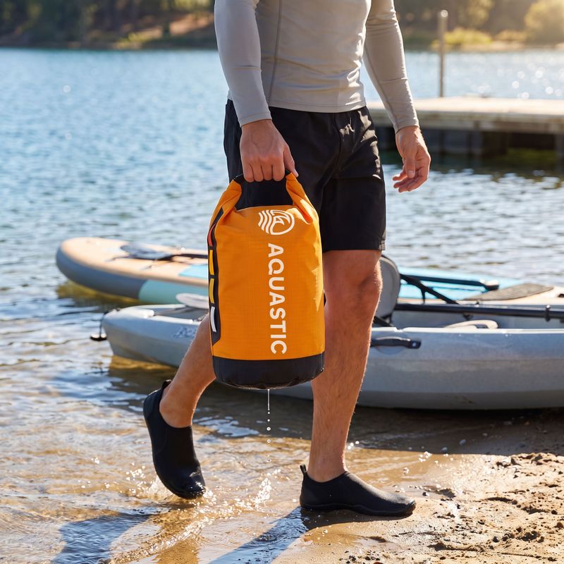 Sacca impermeabile AQUASTIC Dry Bag 20 l Nylon/TPU orange 5