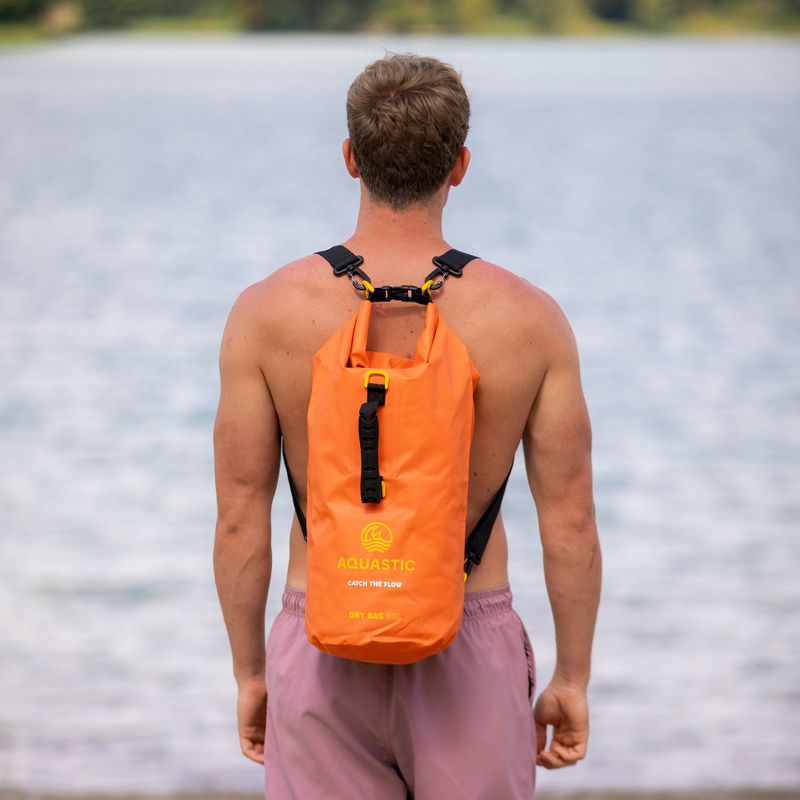 AQUASTIC Sacco a secco 20 l arancione 10