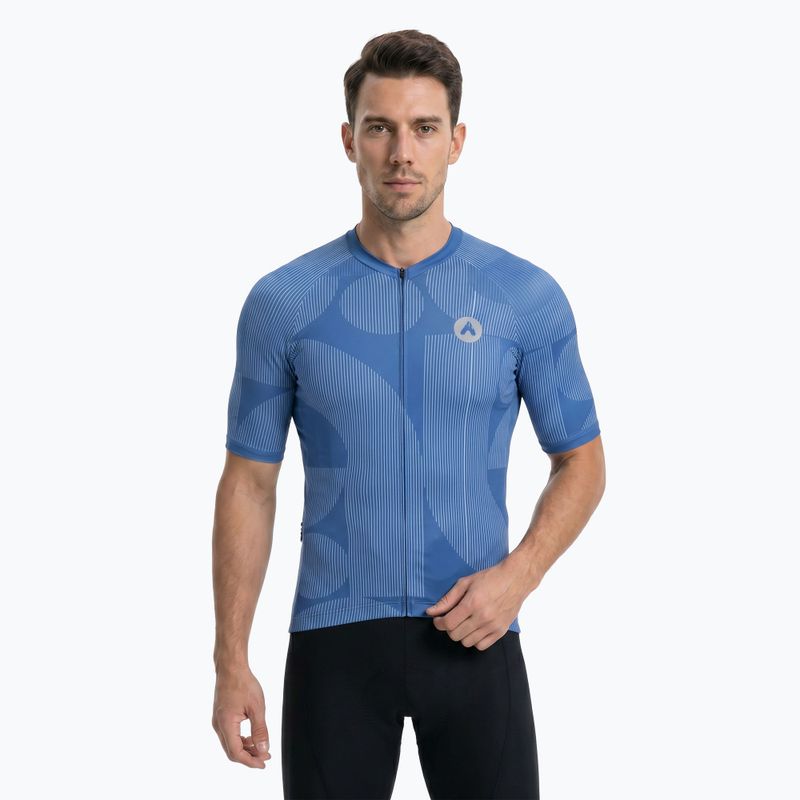 Maglia da ciclismo uomo ATTABO Vites navy blue
