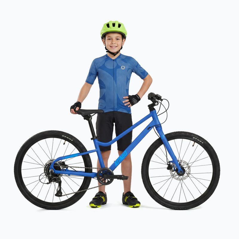 Maglia da ciclismo per bambini ATTABO Vites navy blue 5