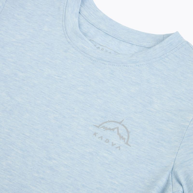 Maglietta da trekking per bambini KADVA Merivra merino blue 3