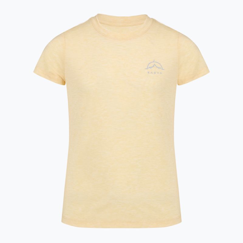 Maglietta da trekking per bambini KADVA Merivra merino peach