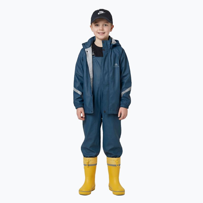 Stivali da pioggia per bambini KADVA PuddleProof JR con elementi riflettenti giallo 2