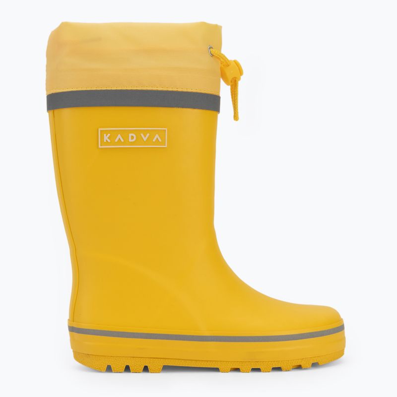 Stivali da pioggia per bambini KADVA PuddleProof JR con elementi riflettenti giallo 5