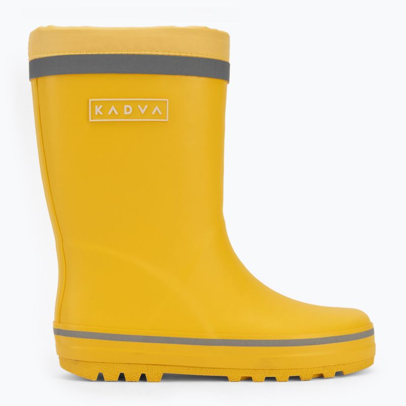 Stivali da pioggia per bambini KADVA PuddleProof JR con elementi riflettenti giallo 12