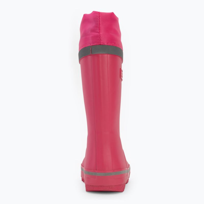 Stivali da pioggia per bambini KADVA PuddleProof JR con elementi riflettenti rosa 9
