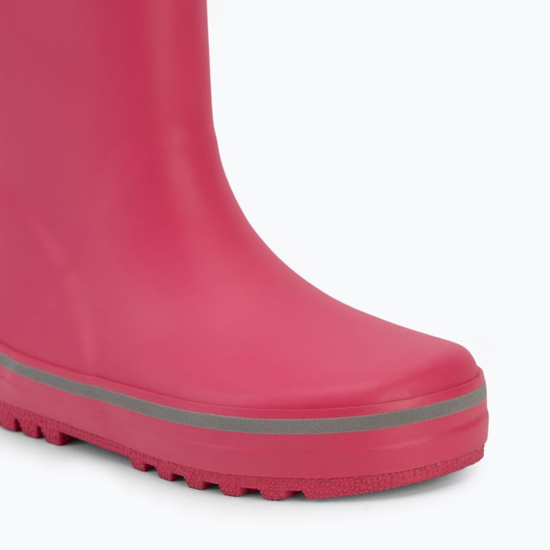 Stivali da pioggia per bambini KADVA PuddleProof JR con elementi riflettenti rosa 10