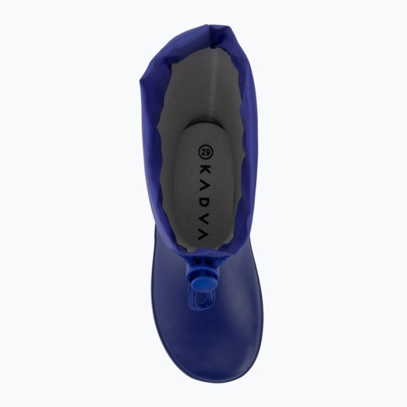 Stivali da pioggia per bambini KADVA PuddleProof JR con elementi riflettenti blu navy 8