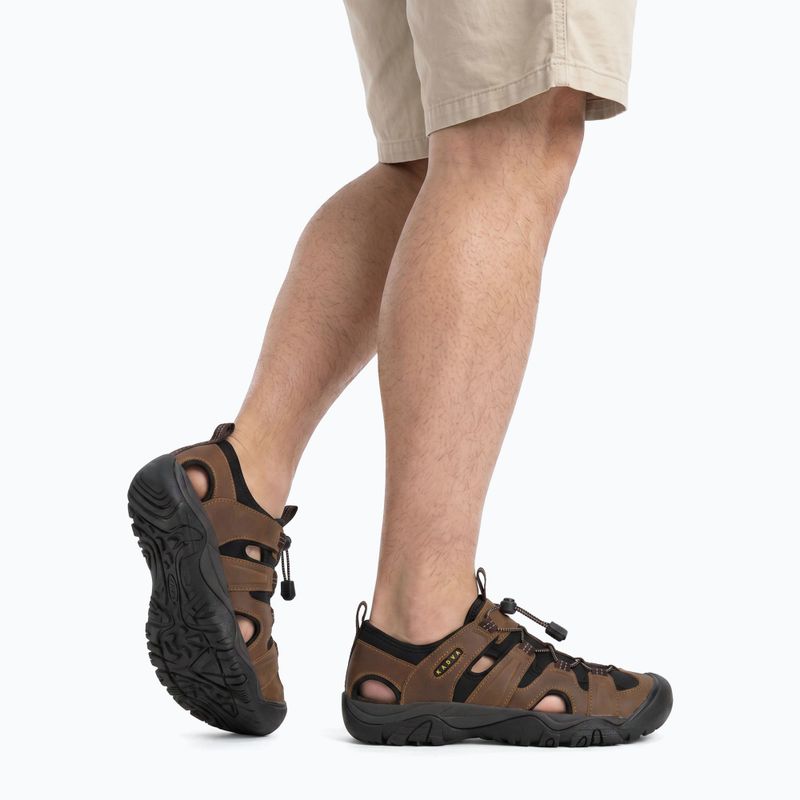 Sandali da trekking da uomo KADVA Strike Vent brown 2
