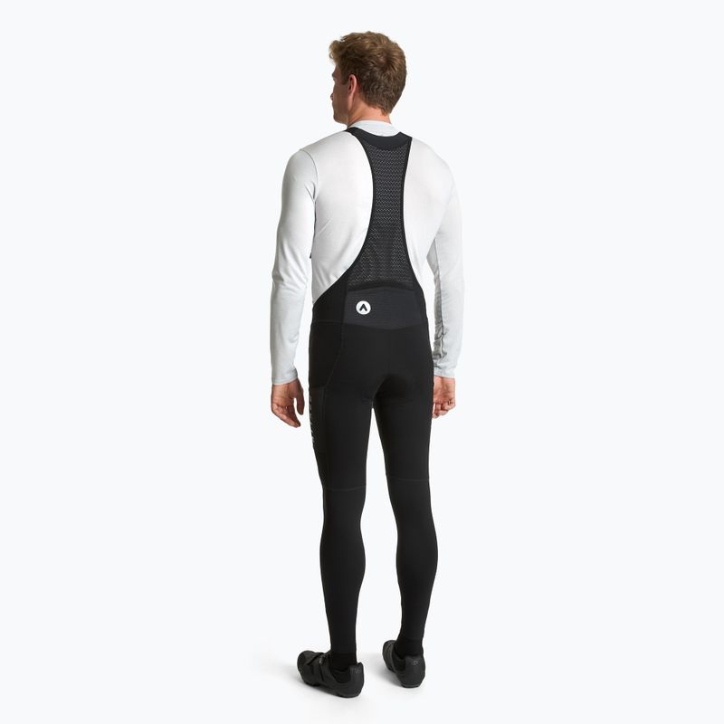 Pantaloni da ciclismo uomo ATTABO OFREE CARGO termici black 3