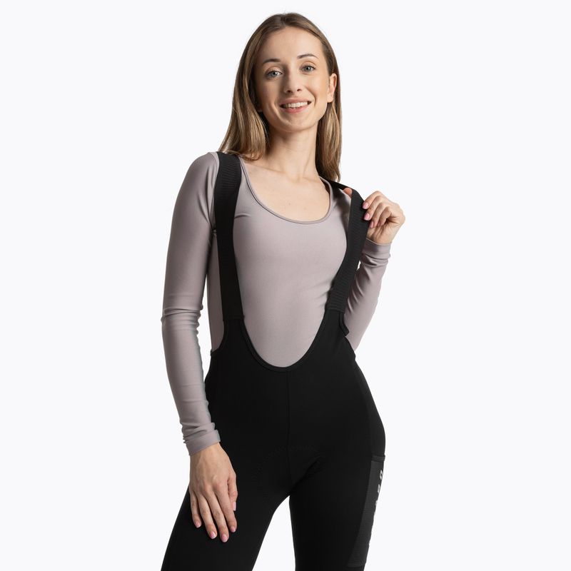 Pantaloni da ciclismo donna ATTABO OFREE CARGO termici black 3