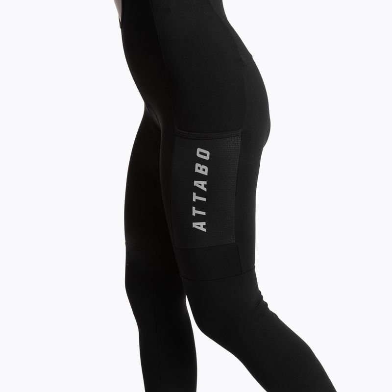 Pantaloni da ciclismo donna ATTABO OFREE CARGO termici black 6