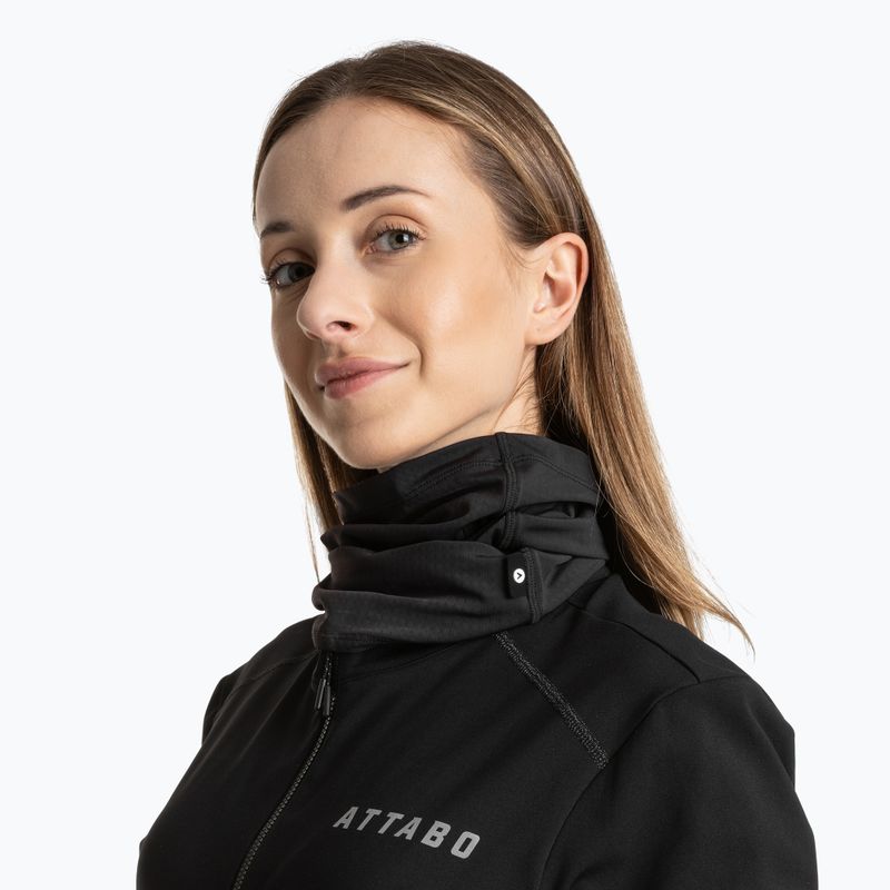 Scaldacollo da ciclismo ATTABO LOREEF MULTIFUNCTIONAL BAND termico black 5