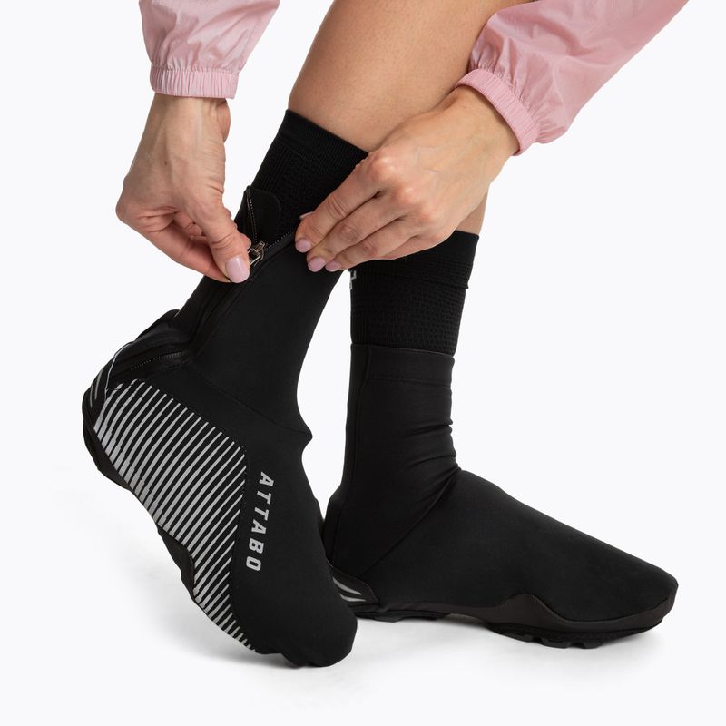 Copriscarpe da ciclismo ATTABO DEFENSE MAX PRO black 3