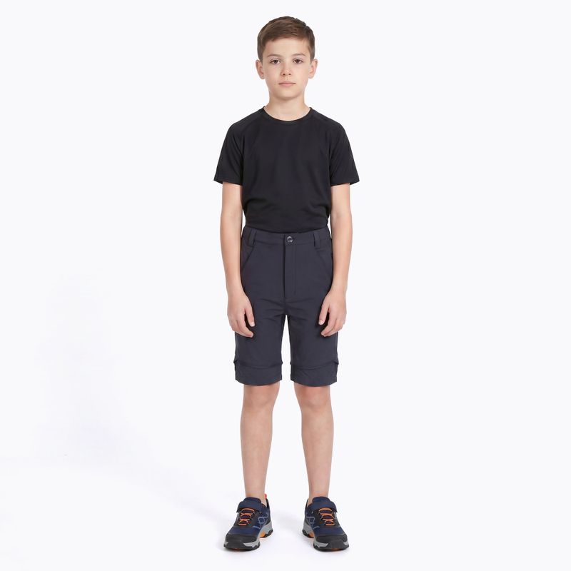 Pantaloni da trekking per bambini KADVA BaseMove 2in1 detachable leg navy blue 6