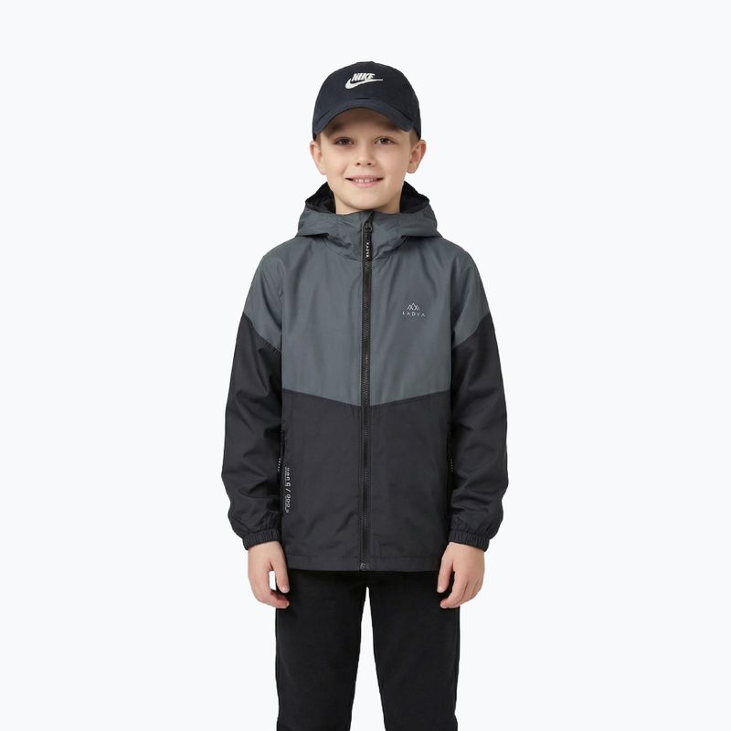 Giacca impermeabile per bambini KADVA Fory Jrb grigio